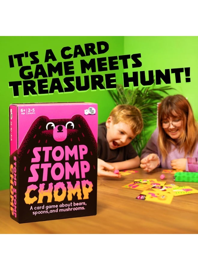 Big Potato | Stomp Stomp Chomp | Wildly Funny Card Game | 2-5 Players, Ages 6+ - Image 2